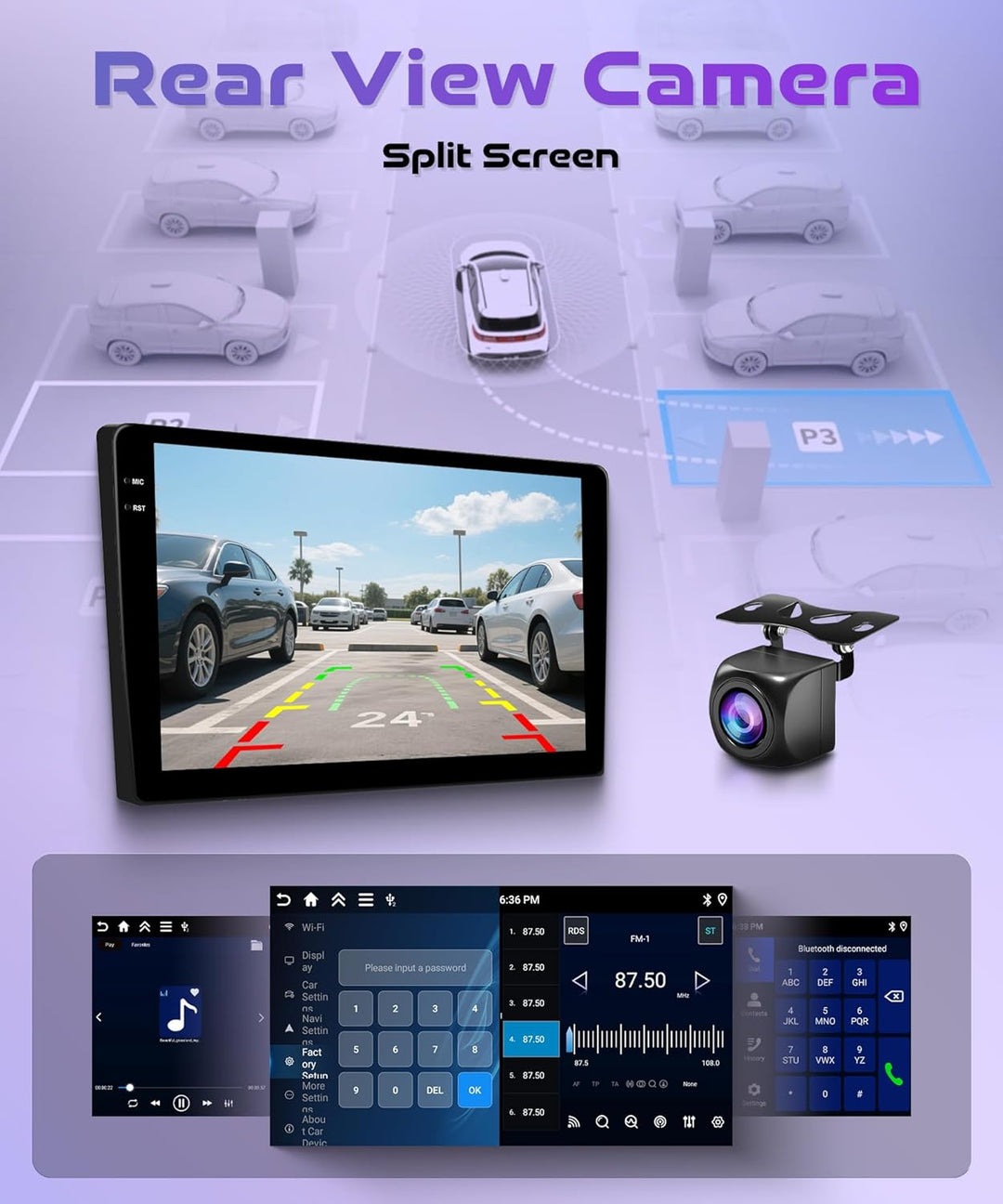 4G+128G Wireless Carplay Android 15 Autoradio für Mercedes Benz A/B Class W169 W245 B200 W639 Vito V