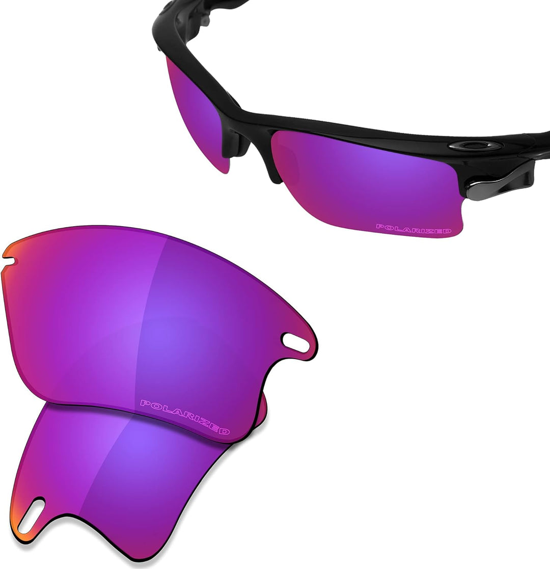 Saucer Premium-Ersatzgläser und Gummi-Kits für Oakley Fast Jacket XL OO9156 Sonnenbrillen High Defen