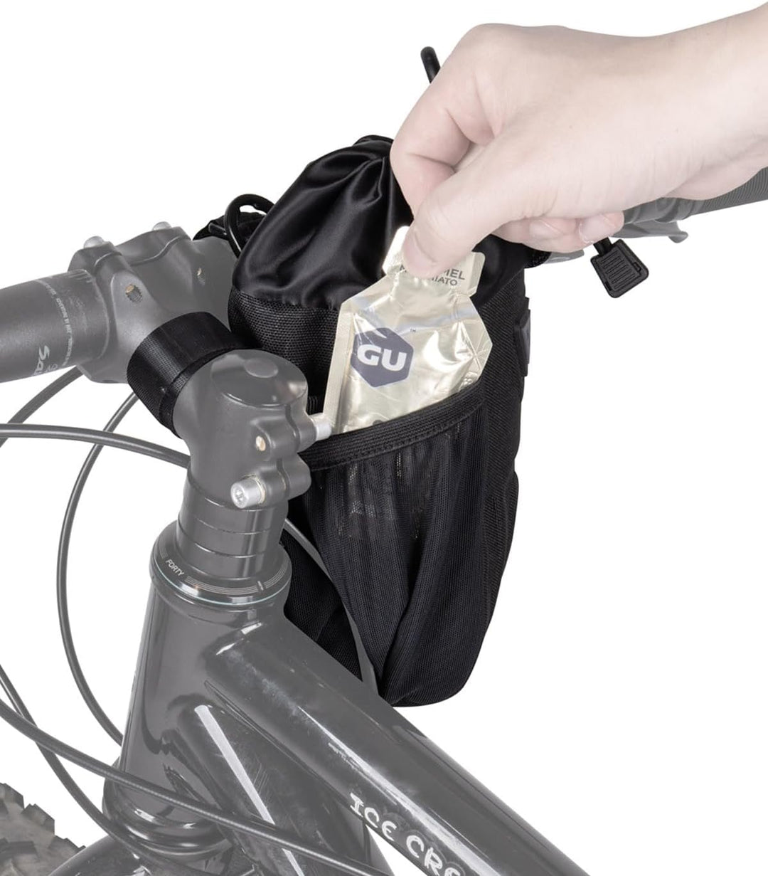Topeak Lenkertasche Freeloader für Fahrradflasche aus Nylon in der Farbe Schwarz, 15003007 1 l Noir,