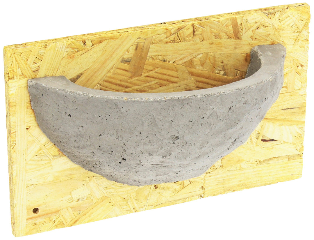 Esschert Design Schwalbennest, Vogelhaus, ca. 24 cm x 9,3 cm x 15 cm Grau, Hellbraun Anzahl: 1 Stück