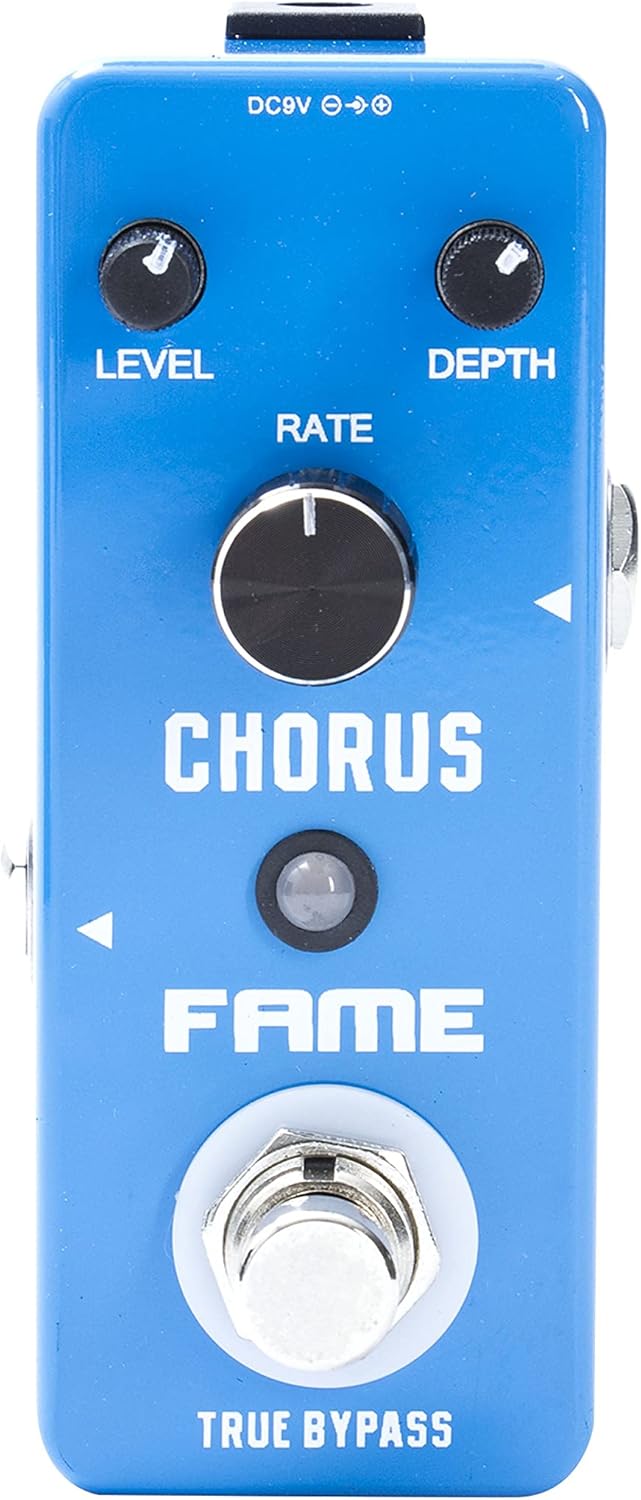 Fame LEF-304 Chorus Effektpedal für E-Gitarre im Kompaktformat
