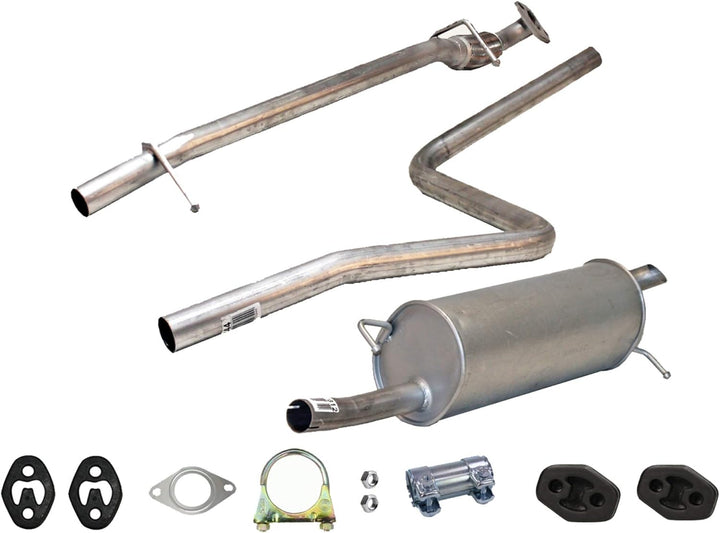 Ferroz Export Ersatz für Komplette Auspuffanlage ab Kat Ford Fiesta V 1.25, 1.3, 1.4 16V Mazda 2 1.2