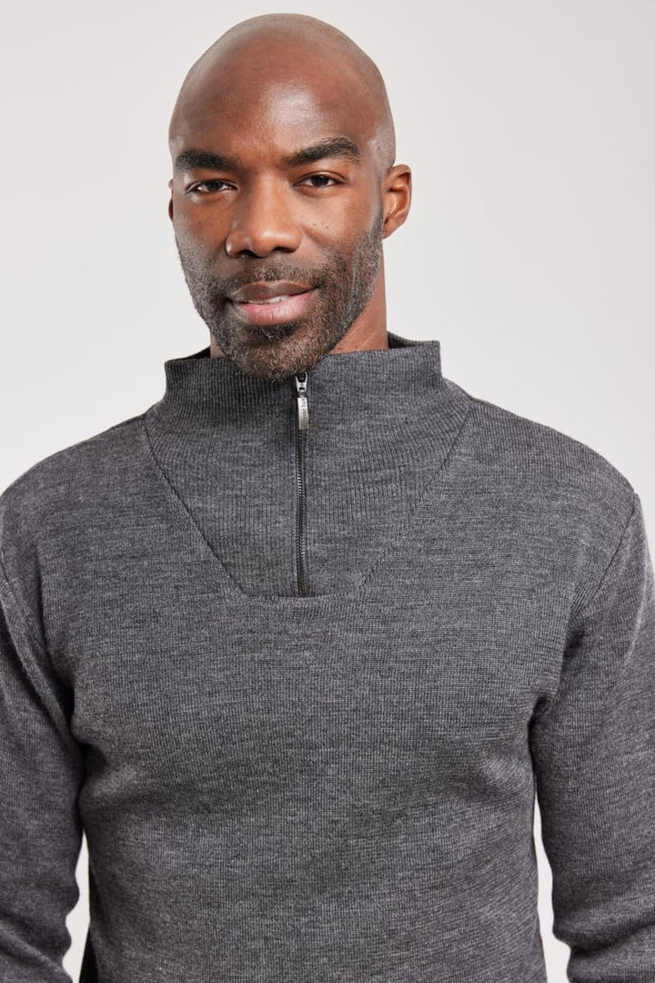 Armor Lux Herren Pullover S Grau (Gris Chiné 150), S Grau (Gris Chiné 150)