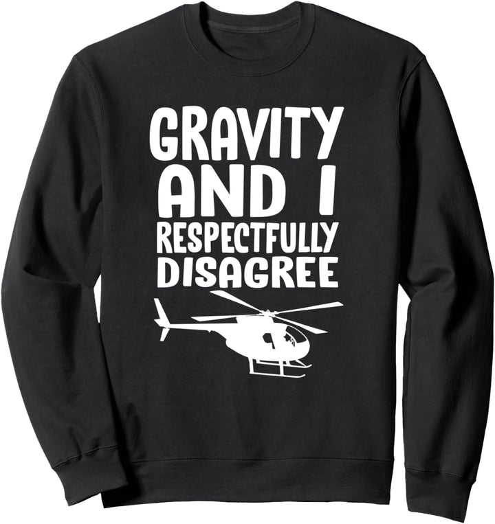 Helikopter Pilot Heli Flieger Luftfahrt - Hubschrauber Sweatshirt
