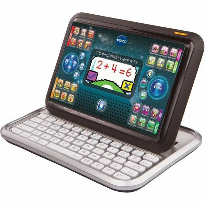 VTech – 155505 – ordi-tablette – Genius XL - Französische Version Schwarz, Schwarz