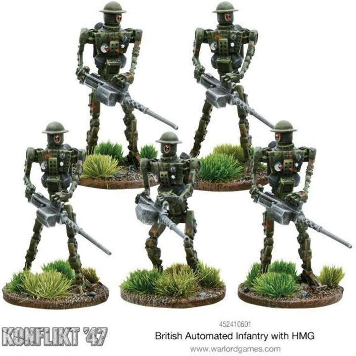 Konflikt '47: British Automated Infantry with HMG