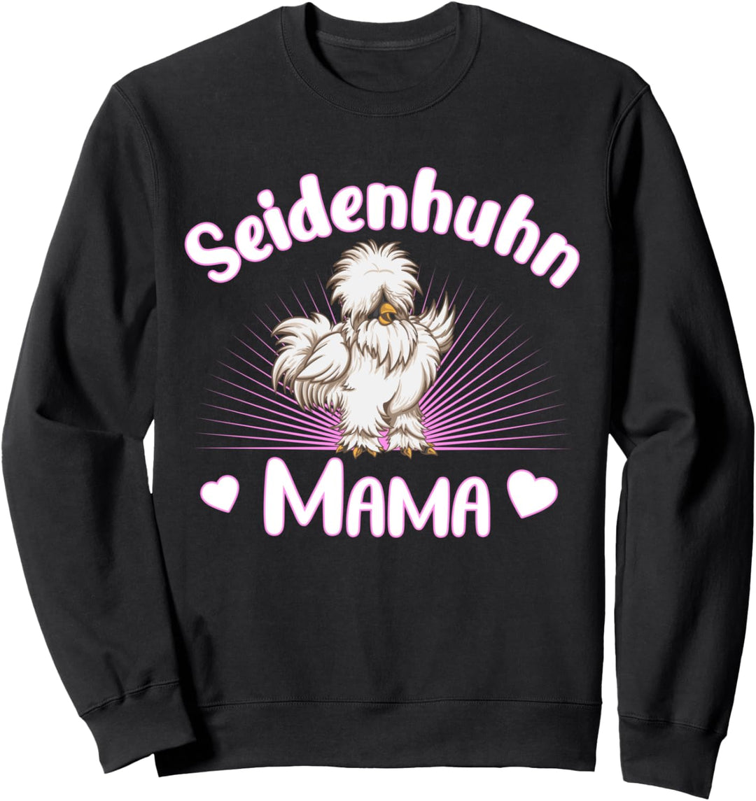 Seidenhuhn Mama - Seidenhühner Sweatshirt