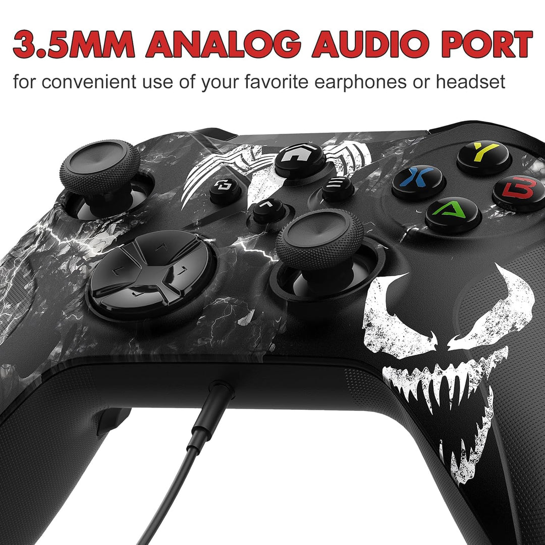Lapezei Wireless Controller für Xbox Series S/X, Xbox One, Kompatibel mit PC/Android/iOS, Gamepad mi