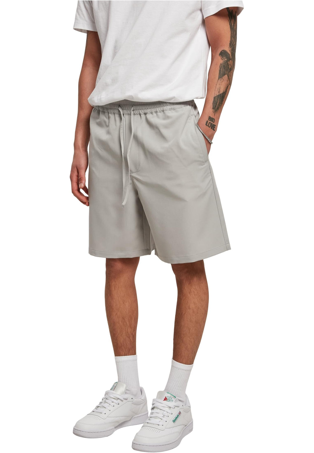 Urban Classics Herren Comfort Shorts Klassische Shorts M Lightasphalt, M Lightasphalt