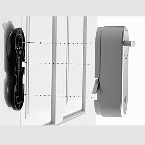 Yale Linus Smart Lock - Silber (05/101200/SI) - Schlüsselloses und sicheres Türschloss, Linus Smart
