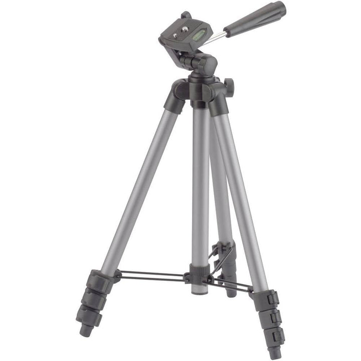 Cullmann CU 52100 ALPHA 1000 Stativ mit 3-Wege-Kopf (3 Auszüge, Gewicht 480g, Tragfähigkeit 1 kg, 10
