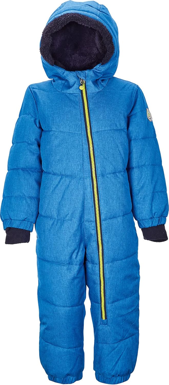Killtec Unisex Kinder Karter Mini Overall In Daunenoptik Mit Kapuze 74-80 royal, 74-80 royal