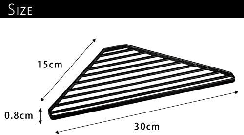 Yamazaki Tower 2505 Eck-Abtropffläche, Schwarz One Size Schwarz, One Size Schwarz