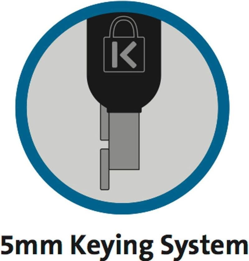 Kensington N17 Schliesssystem für Dell-Geräte, Mit starkem Schliesskopf und Carbonstahl-Kabel - 1,8