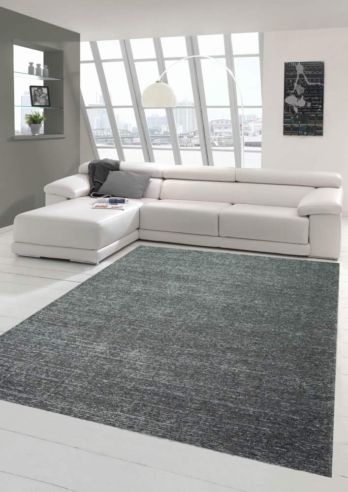 Teppich-Traum Klassischer Schlafzimmerteppich | allergikerfreundlich | grau, Grösse 160x230 cm Grau
