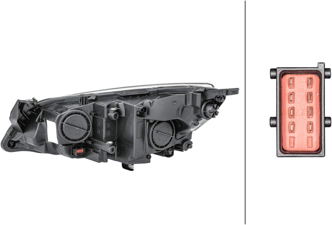 HELLA 1EG 010 011-321 FF/Halogen-Hauptscheinwerfer - rechts - für u.a. Opel Astra J (P10), rechts
