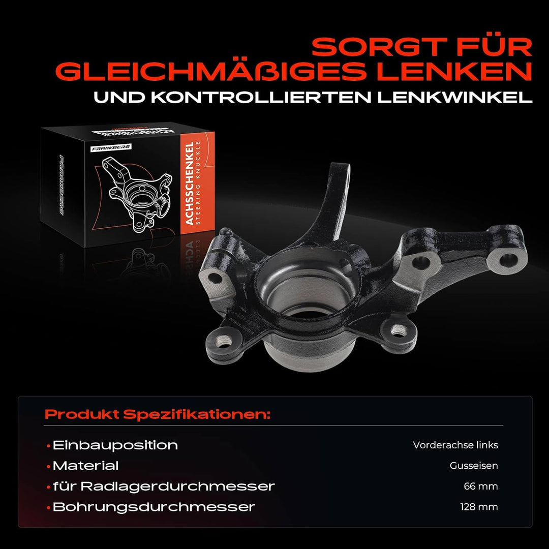 Achsschenkel Radaufhängung Vorne Links für Picanto TA 1.0L 1.2L 2011-Heute 517151Y000