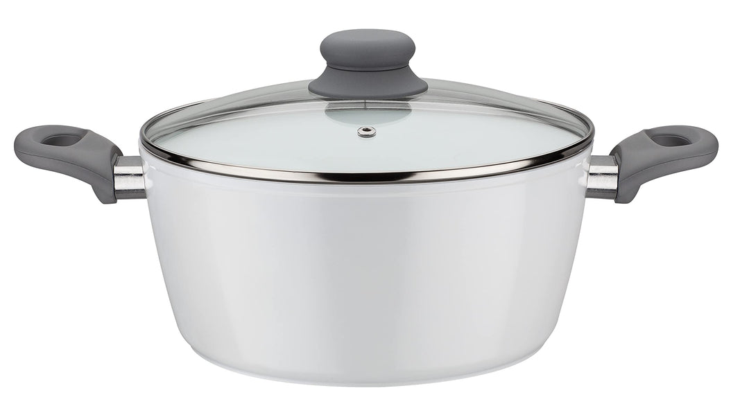 GSW mit Glasdeckel Fiona 20cm, Weiss