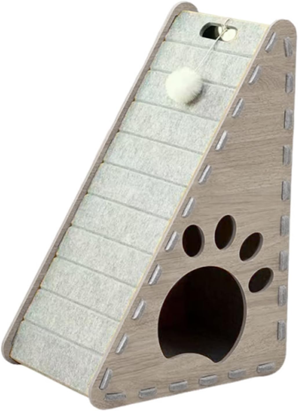3-in-1Kratzbrett Katze, Road Kratzpads für Grosse Katzen, für Katzen Kratzen Spielen Ausruhen, Schüt