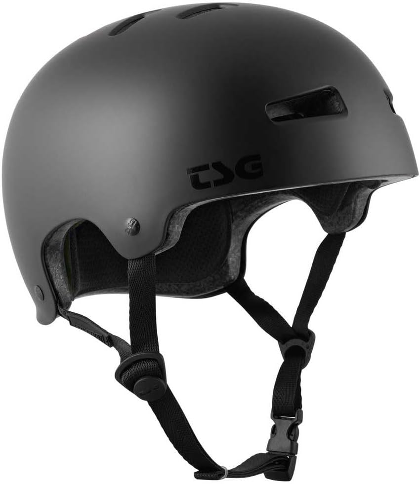 TSG Helm Evolution Solid Color S/M (54-56cm) Schwarz, S/M (54-56cm) Schwarz
