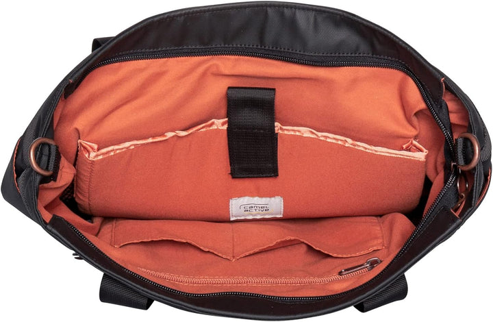 camel active, BREEZE, Damen, Shopper, L, Schwarz Schwarz 51 x 19 x 36,5, Schwarz 51 x 19 x 36,5