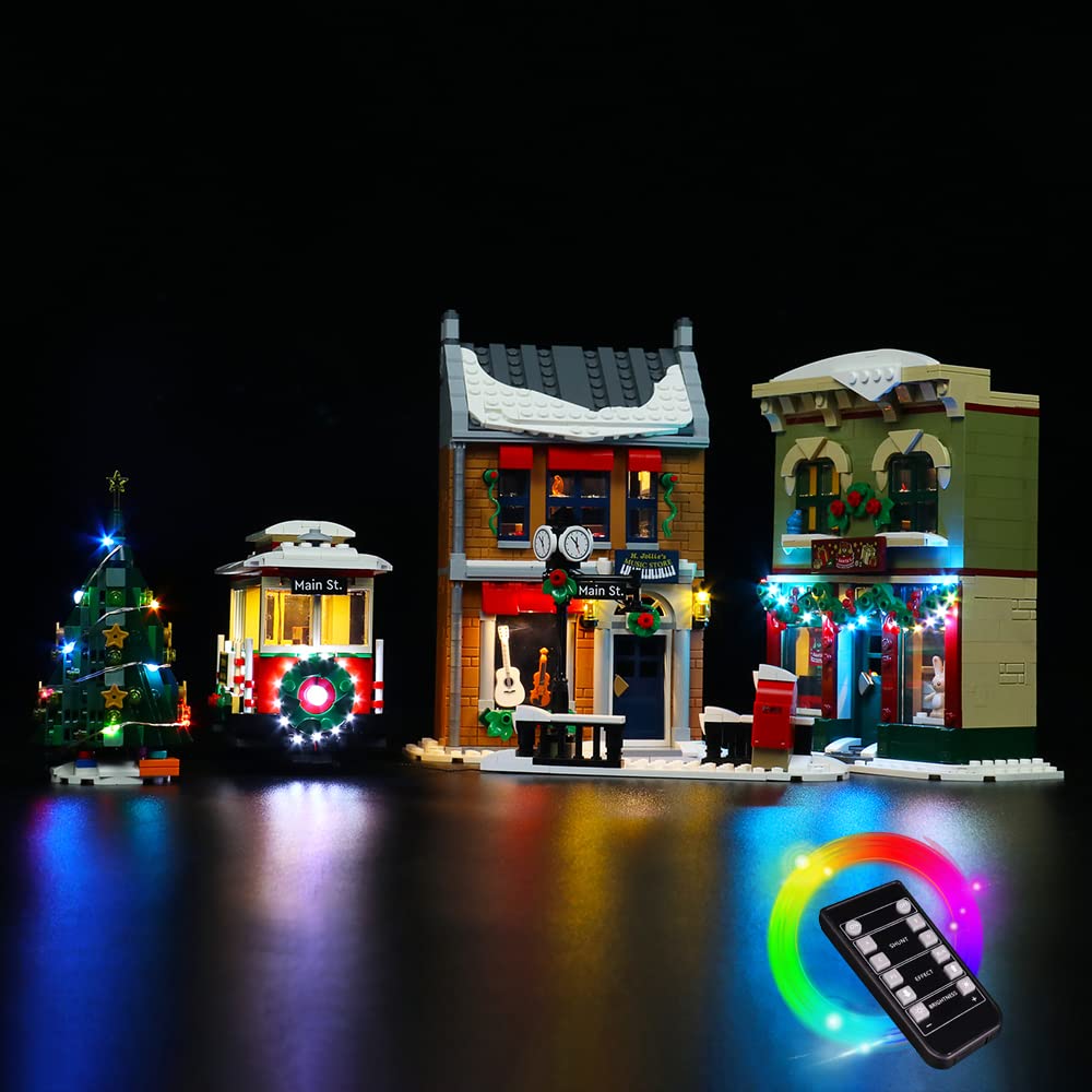 Led Licht Set Kompatibel mit Lego Christmas High Street, Led Beleuchtungs Set Compatible with Lego 1