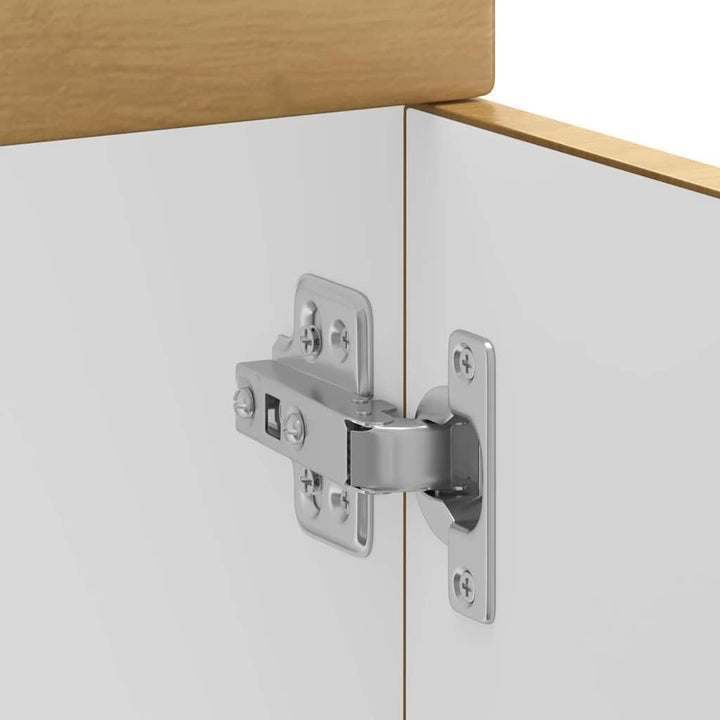 vidaXL Küchenunterschrank Kalmar Artisan-Eiche Holzwerkstoff, Spülenunterschrank, Schrank Küche, Lag