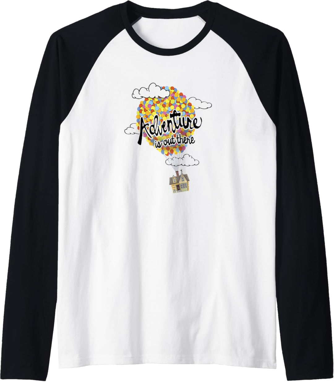 Disney Pixar Up Adventure House Balloon Raglan