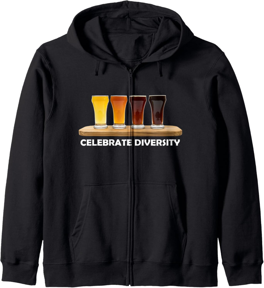 Celebrate Diversity beer Kapuzenjacke