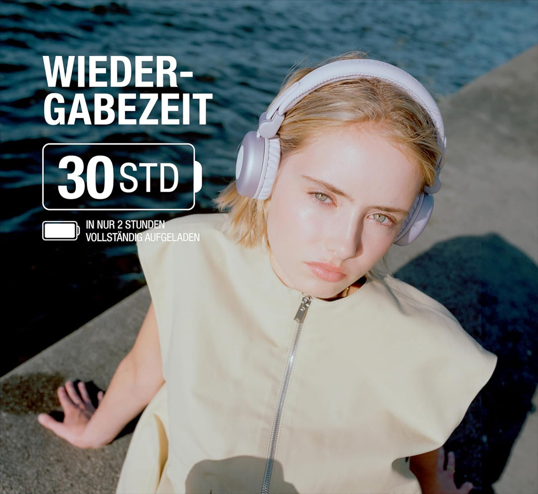 Fresh 'n Rebel Code Core, Bluetooth-Kopfhörer on-Ear, kabellos, 30 Stunden Spielzeit, mit Mikrofon u