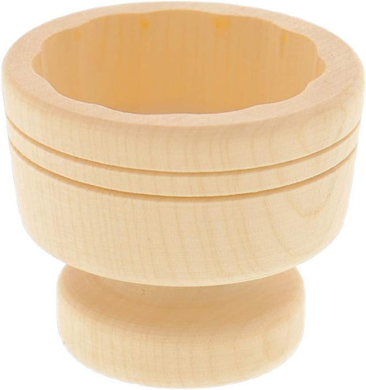 HOFMEISTER® Butterform, für 30 g Butter, 7 cm, Blume B, handgeschnitzt in Deutschland, Butter-Form z