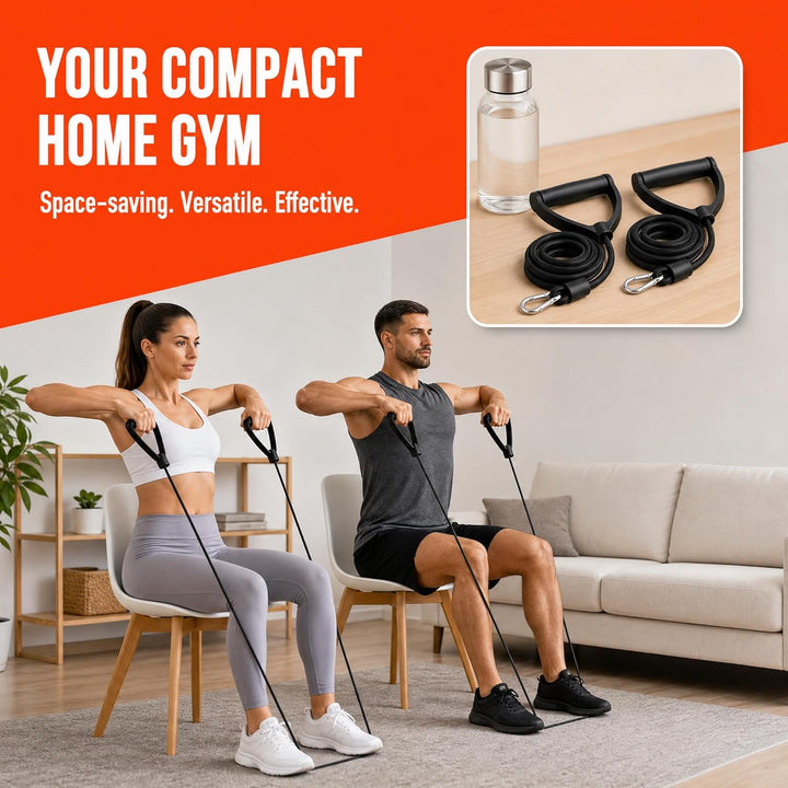 BESPORTBLE 1 Paar Stepper Widerstandsbänder Stepping Machine Assistance Bands Pull Up Fitness Übungs