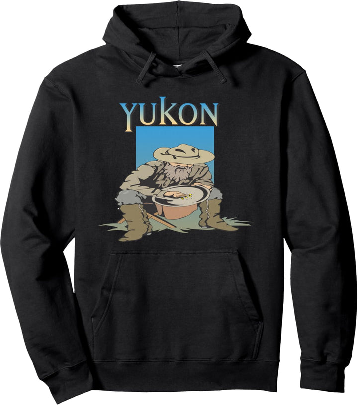 Klondike Alaska Yukon 1849 Prospektoren Bergbau Dawson City Pullover Hoodie