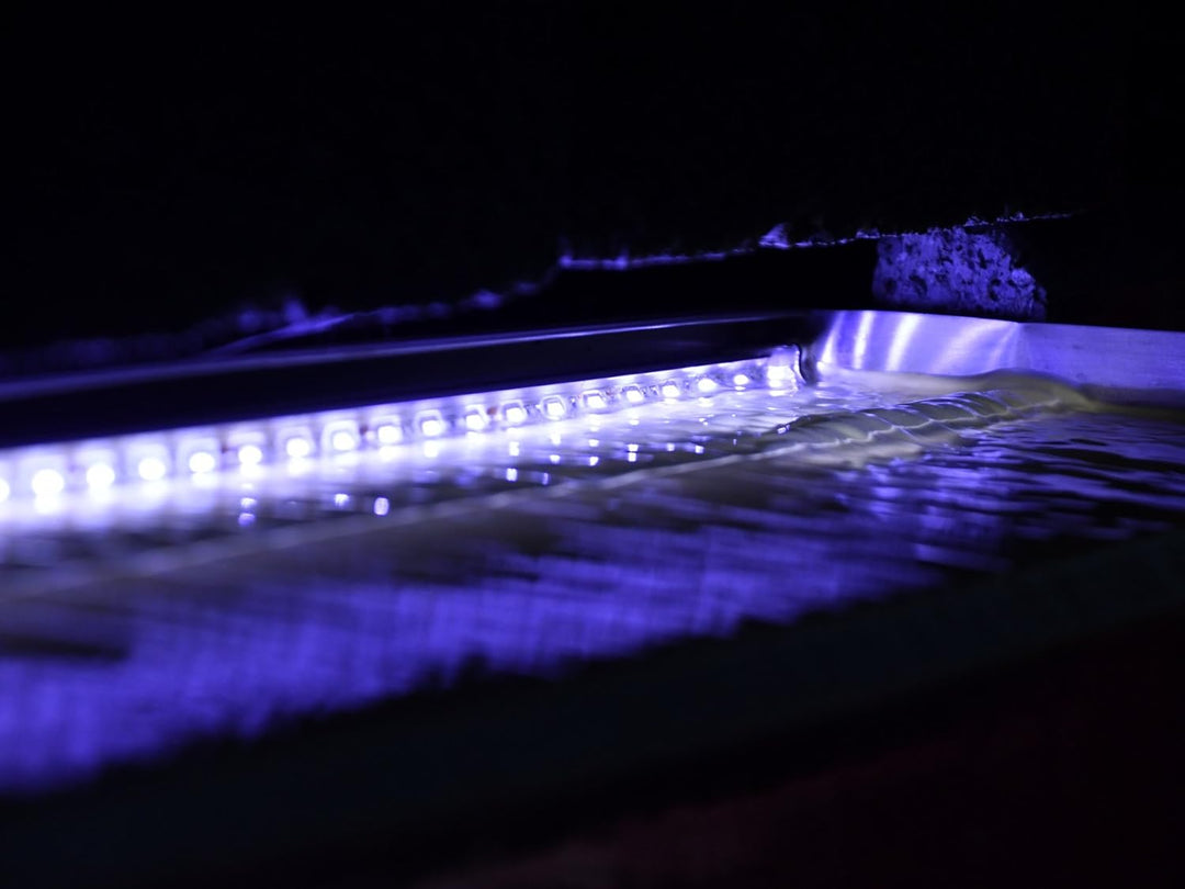 Köhko LED-Beleuchtung Leiste 30 cm wasserdicht für Wasserfall Alberta (15-150 cm) 30 CM Led-leiste,