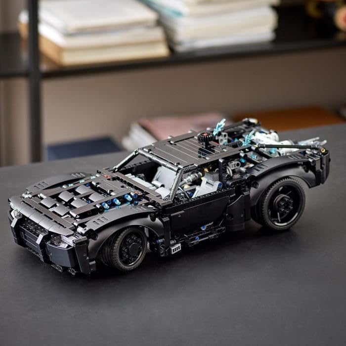 LEGO 42127 Technic BATMANS BATMOBIL Spielzeugauto, Modellauto-Bausatz aus dem Batman-Film von 2022 m