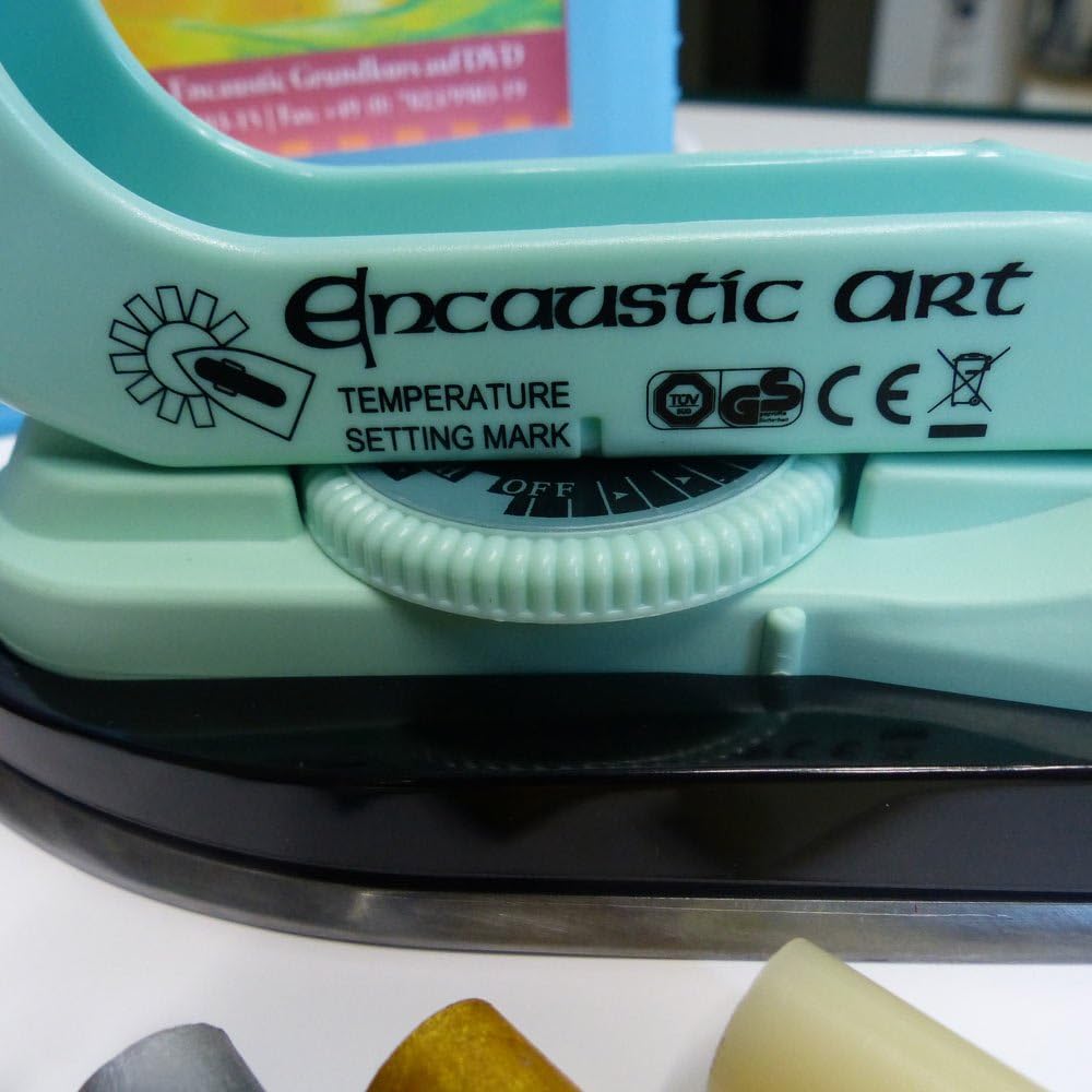 Fine Art Encaustic Atelier – grosses Geschenkset, viel Zubehör, 45-minütige Malanleitung auf DVD