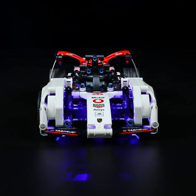 Led Licht Set für Lego Formula E Porsche 99X, Led Beleuchtungs Set für Lego 42137 Technic Formula E