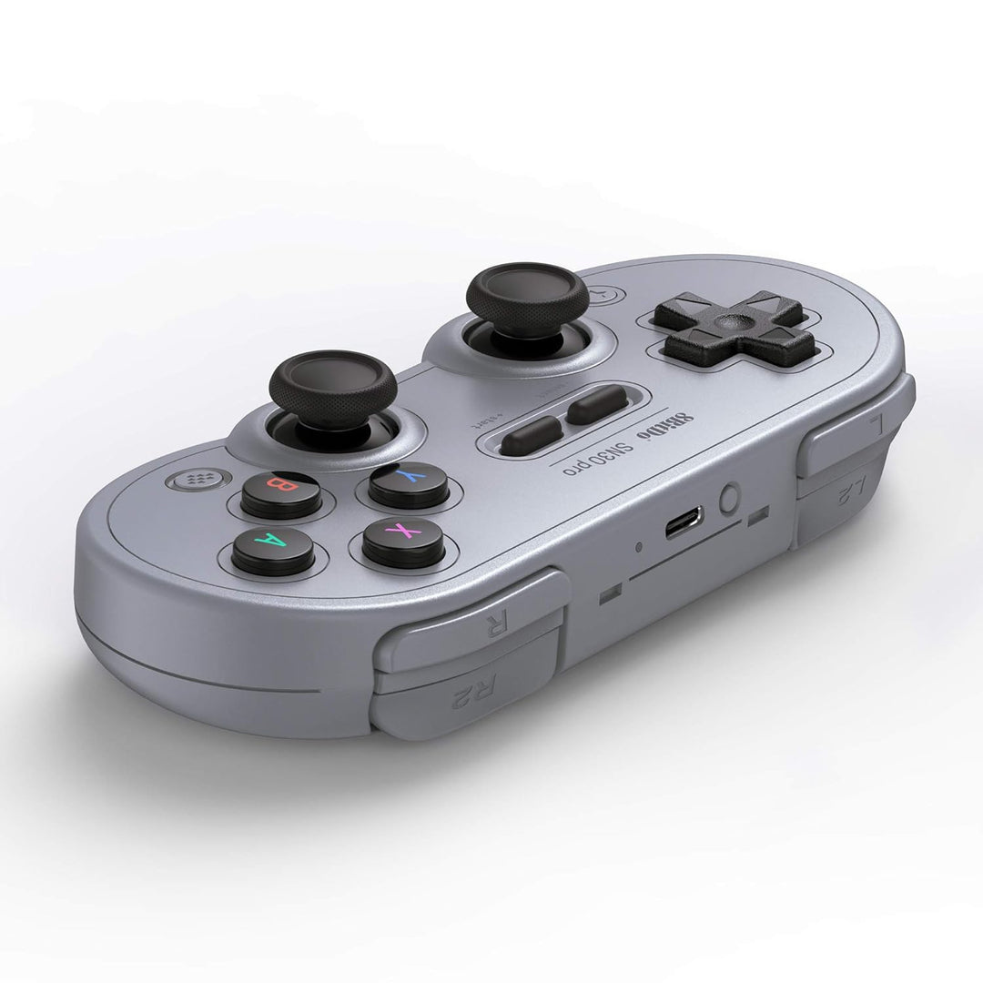 8Bitdo Sn30 Pro USB-Gamepad Graue Ausgabe [[Deutscher Import] Single, Single