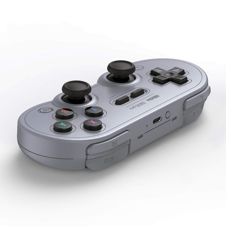 8Bitdo Sn30 Pro USB-Gamepad Graue Ausgabe [[Deutscher Import] Single, Single