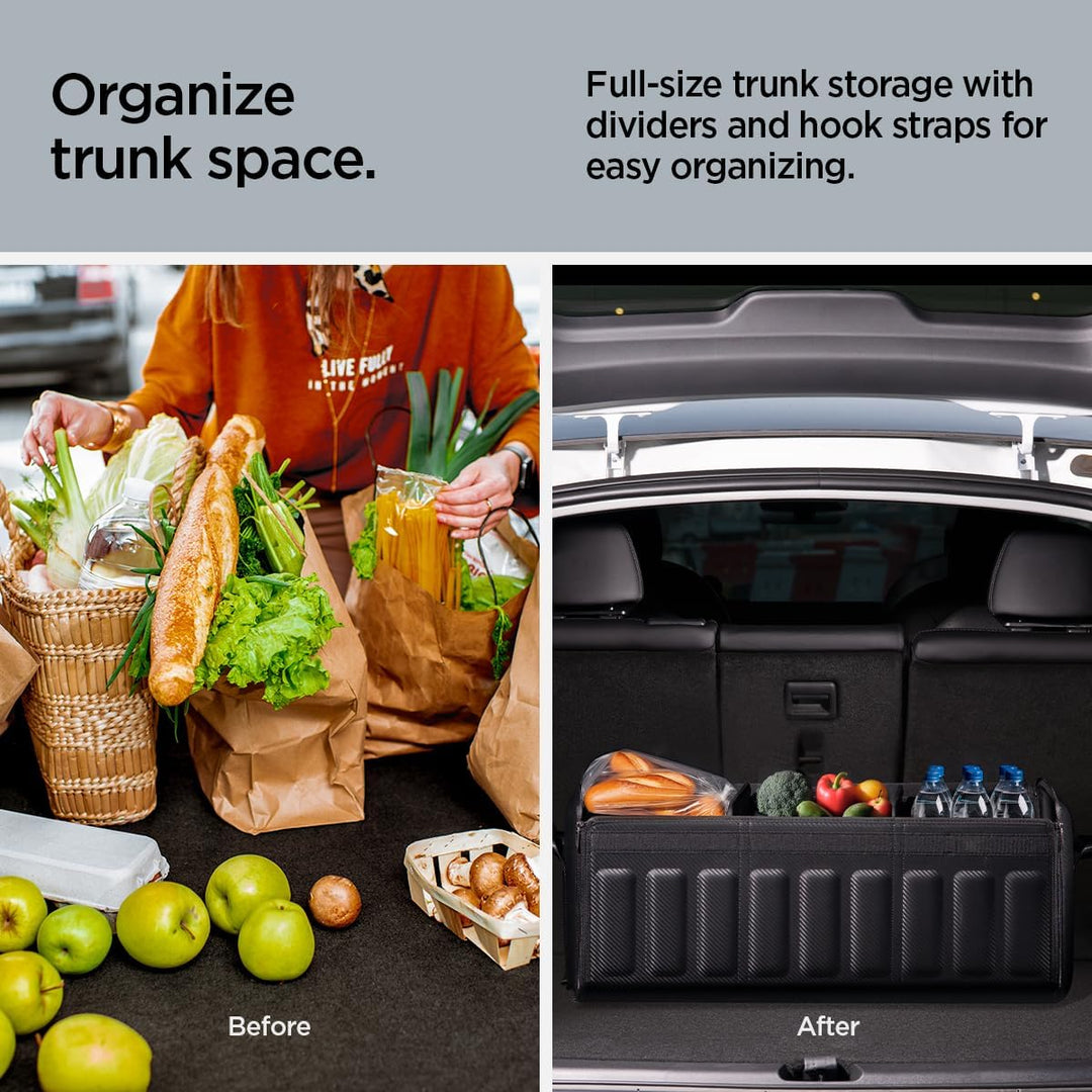 Spigen Tesla Model Y (~2025) Model 3 (Highland 2024~) S X Kofferraum Organizer Universal KFZ Kofferr