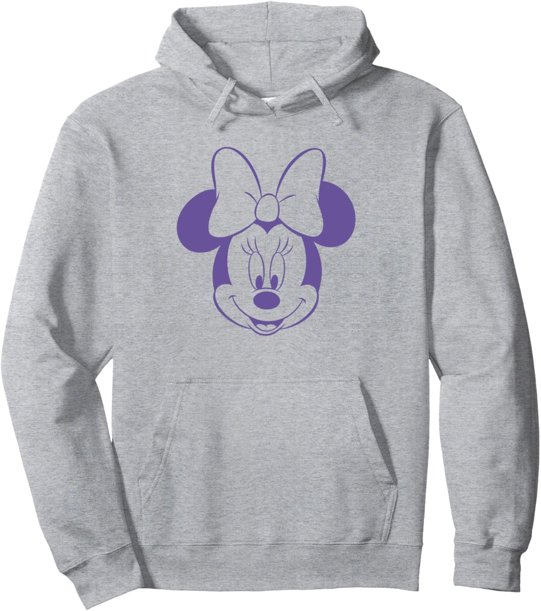 Disney Minnie Mouse Purple Pullover Hoodie