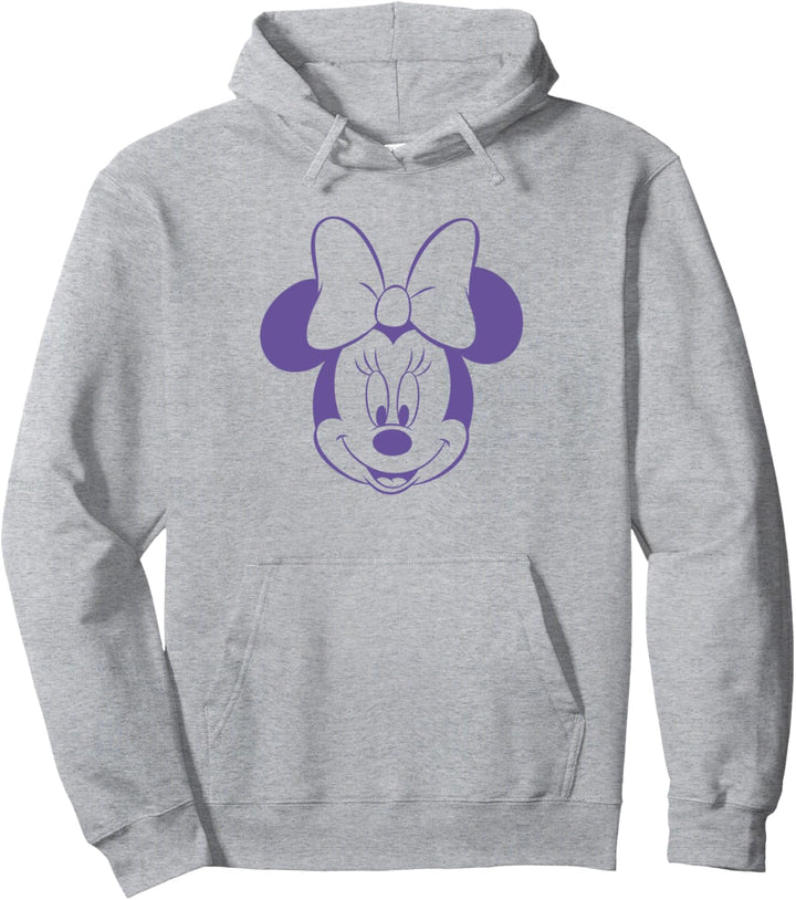 Disney Minnie Mouse Purple Pullover Hoodie