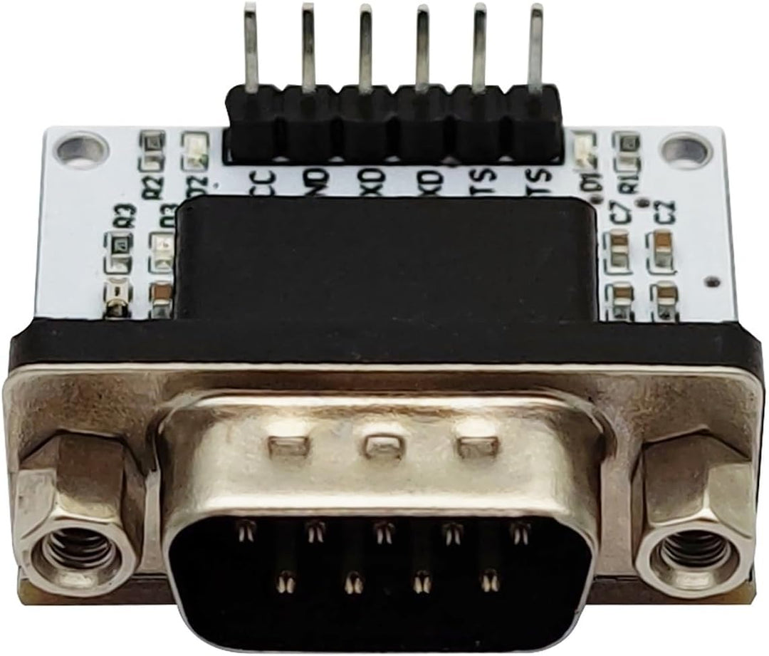 RS232 zu TTL Seriell-Interface-Modul, DB9-Stecker-Schnittstelle, SP3232-Chip, unterstützt 3,3V/5V Pe