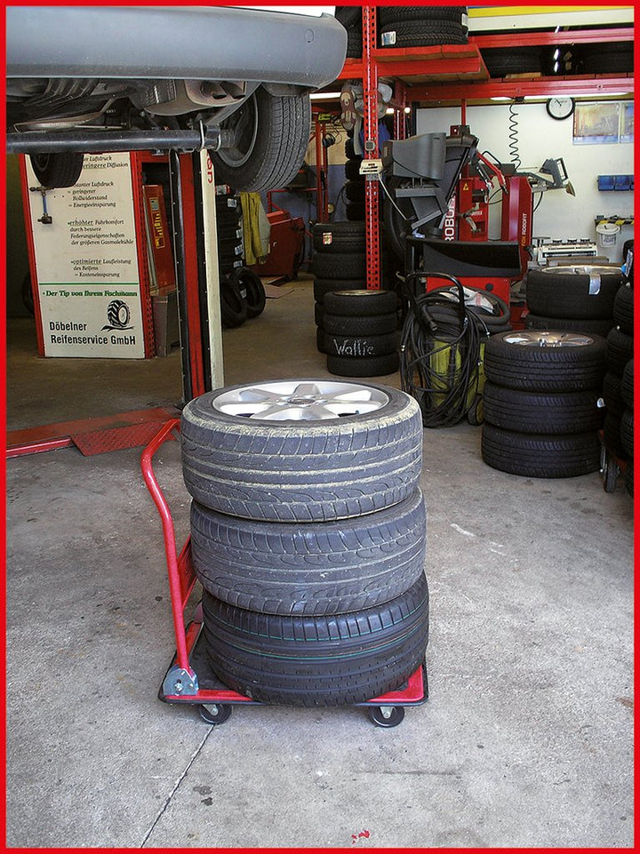 KS Tools 800.0015 Plattformwagen für Lager und Werkstatt, 150kg