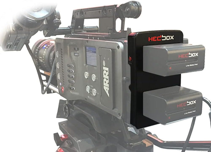 HEDBOX HBP-NPF - V-Mount batterieadapter konverterplatte verwendet 2X NP-F-Batterien zur Herstellung