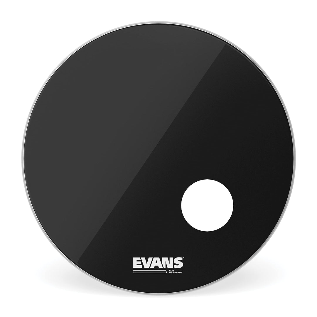 Evans BD22RB Bass Drum Resonanzfelle, schwarz, 12,7 cm (5 Zoll) Loch 55,8 cm (22 Zoll) 22 inch, 22 i