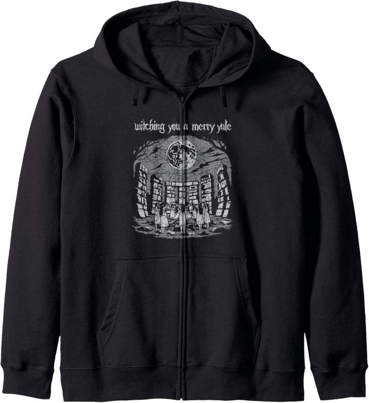 Satan Weihnachten Goth Witching Merry Yule Heidnisch Occult Kapuzenjacke