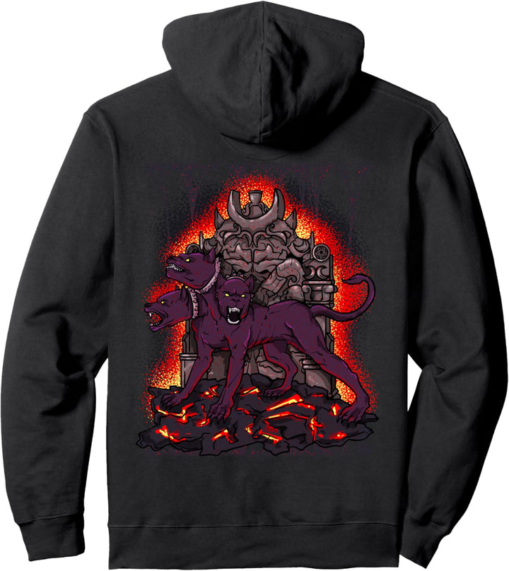 HellHound Cerberus Dreiköpfiger Hund Pullover Hoodie