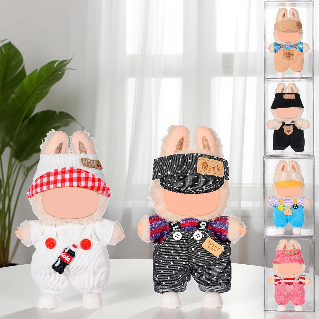 17cm Puppen Mode Kleidung und Zubehör Insgesamt 6 Sets Inklusive Outfit- weich & stilvoll Kostüm Pay