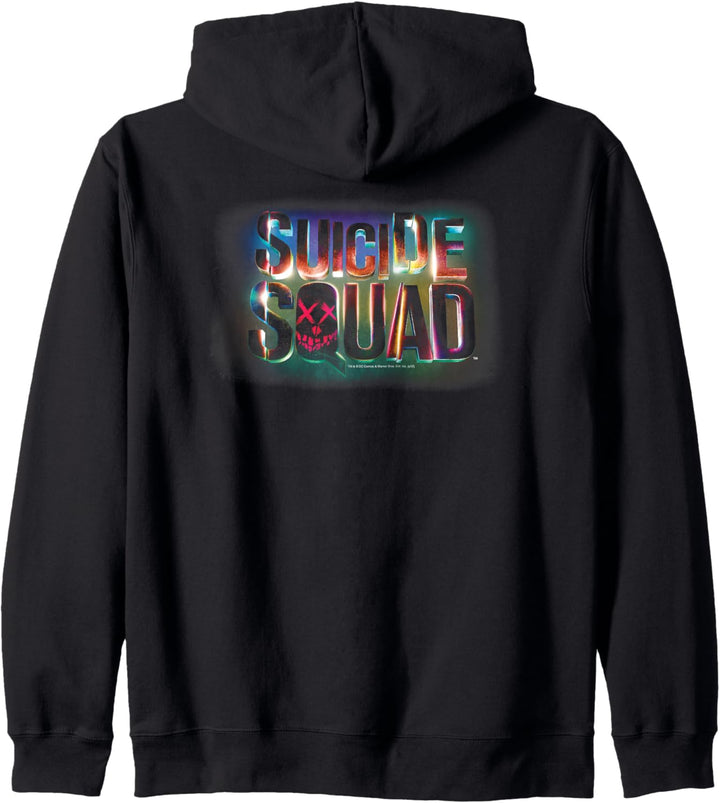 Suicide Squad Neon Logo Kapuzenjacke